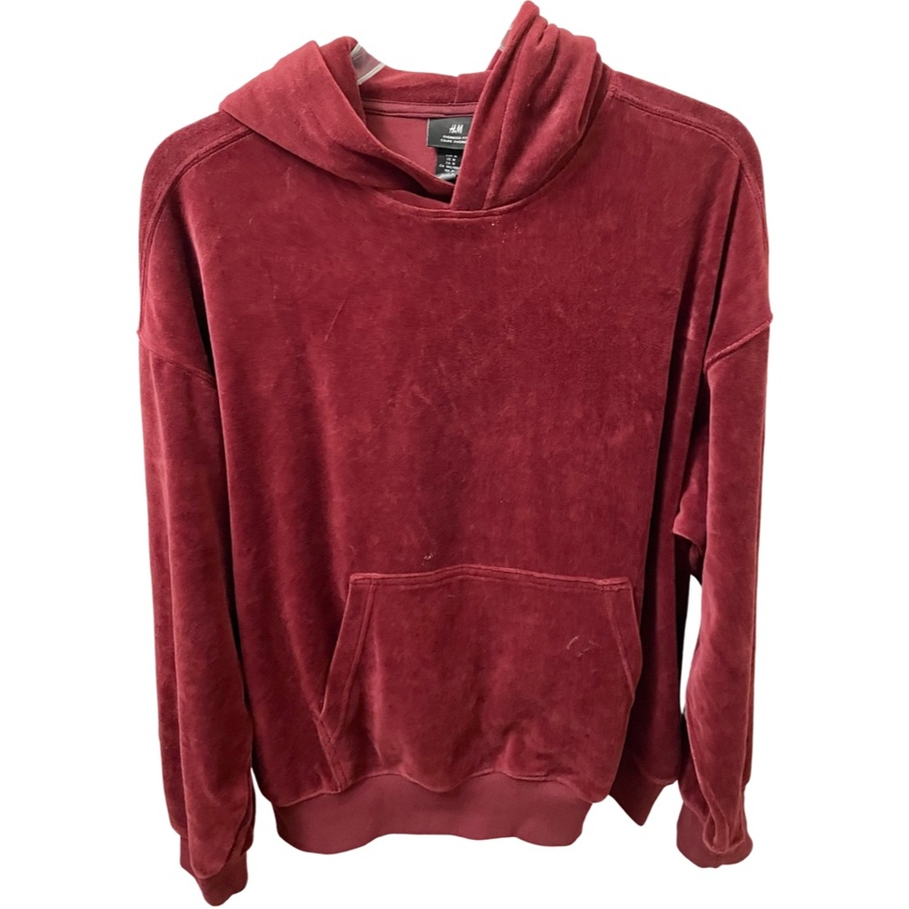 H&M Red Hoodie Jacket